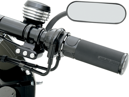 ARLEN NESS Mirror - Micro - Mini - Side View - Oval - Black - Right 13-413