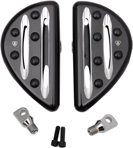 ARLEN NESS Deep Cut Floorboards - Passenger - Black 06-834