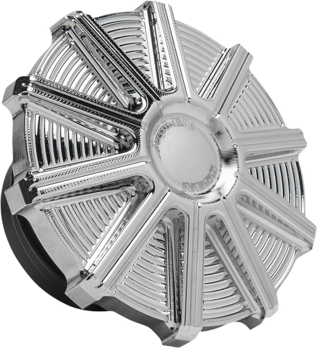 ARLEN NESS Vented Gas Cap - 10 Gauge - Chrome 701-001