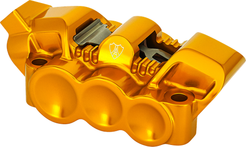 ARLEN NESS Monoblock Radial Brake Caliper - 100 mm - Left - Gold 320-135