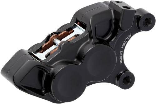 ARLEN NESS 4-Piston Caliper - Front Right - 11.8" - Black 02-223