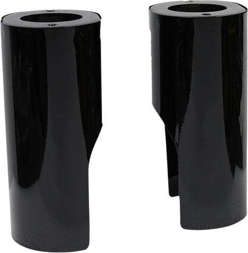 ARLEN NESS Fork Boot Cover - Gloss Black Powdercoat - Smooth 125-000