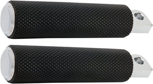 ARLEN NESS Foot Pegs - Knurled - Chrome 07-924