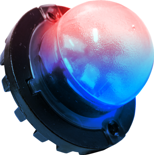 KFI PRODUCTS LED Strobe Light - Red/Blue LED-S-RB
