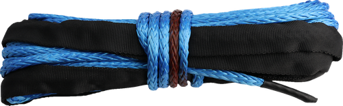 KFI PRODUCTS Winch Rope - Synthetic - Blue - 1/4" x 50' SYN25-B50
