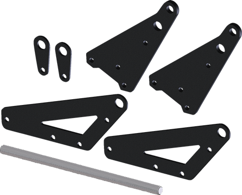 KFI PRODUCTS SQ Push Tube Leveling Kit - Pro 2.0 +6 - UTV 106326