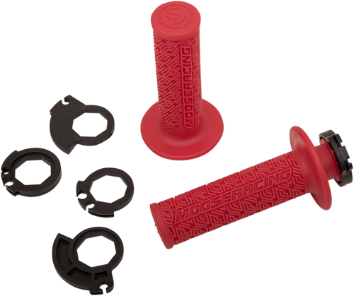 MOOSE OFFROAD 36 Series Lock-On Grips - Red/Gold B36MRR-D