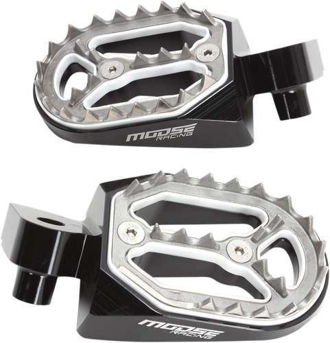 MOOSE OFFROAD Qualifier Foot Pegs - Standard - Yamaha/Gas Gas P17-44A6B