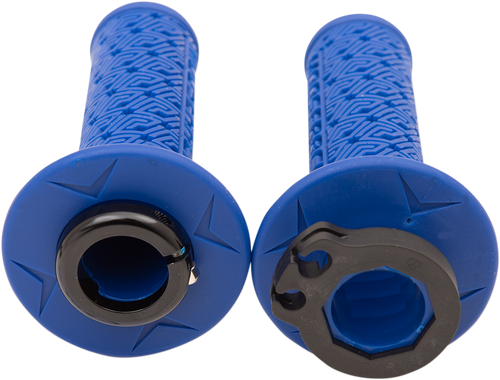 MOOSE OFFROAD 36 Series Lock-On Grips - Blue/Black B36MRU-B