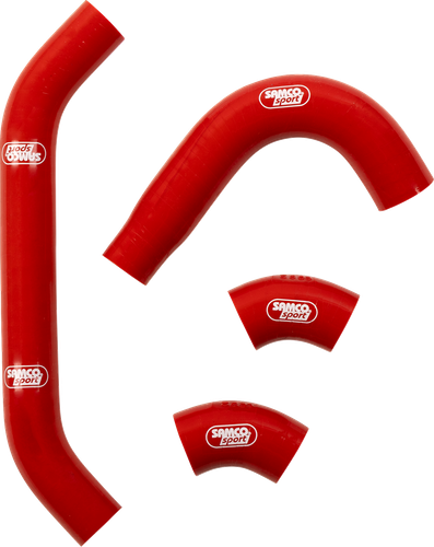 MOOSE OFFROAD OEM Fit Radiator Hose Kit - Red - KTM KTM-133-RD