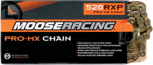 MOOSE OFFROAD 520 RXP - Pro-MX Drive Chain - 96 Links - Gold M574-00-96