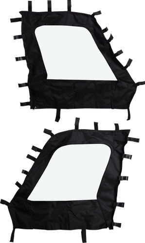 MOOSE OFFROAD Side Enclosure - Black - Kawasaki - Mule '16-'25 PROFXSE-11