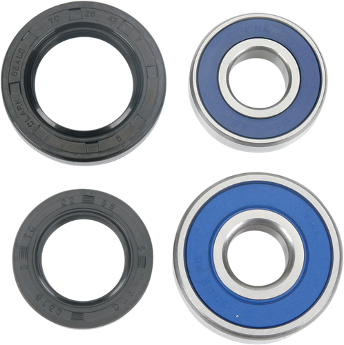 MOOSE OFFROAD Wheel Bearing Kit - Rear - Yamaha 25-1201