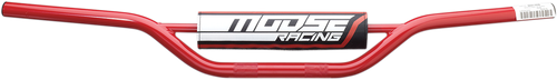 MOOSE OFFROAD Carbon Steel 7/8" Handlebar - CR Low - Red H31-1039R
