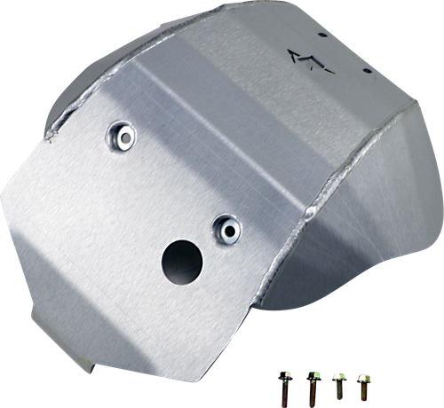 MOOSE OFFROAD Skid Plate - Silver - Honda - CRF '19-'25 330