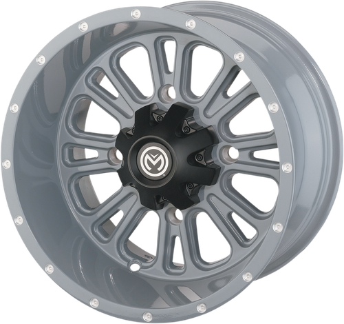 MOOSE OFFROAD Wheel - 399X - Rear - Gray - 14x8 - 4/156 - 4+4 399MO148156KG4