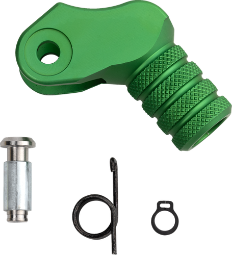 MOOSE OFFROAD Knurled Shift Lever Tip - 20 mm - Green 81-0000-10-30