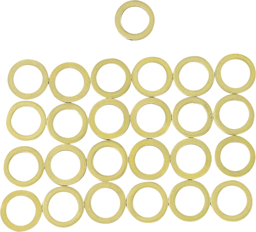 MOOSE OFFROAD Banjo Washer - Copper - 25 Pack 205-2505