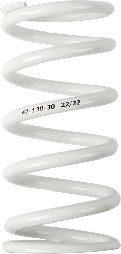 MOOSE OFFROAD Shock Spring - 47 mm OD - 30 n/mm - White 1312-0942