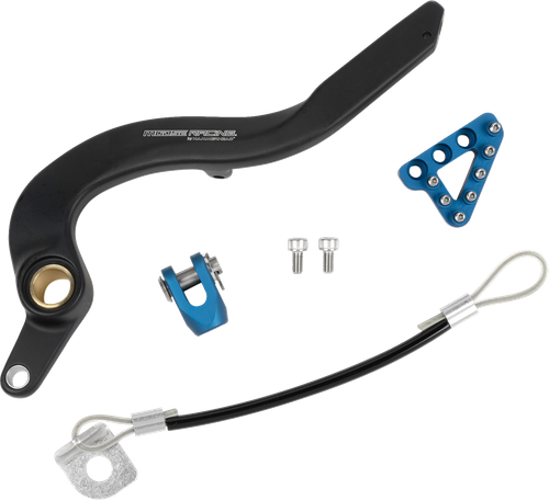 MOOSE OFFROAD Brake Pedal - Blue - Yamaha 82-0226-21-22