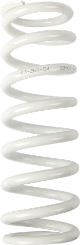 MOOSE OFFROAD Shock Spring - 63 mm OD - 54 n/mm - White 1312-0982