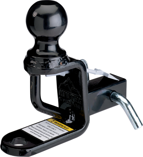 MOOSE OFFROAD Trio Hitch - 1-1/4" - Ball mount - 3" Rise TMP1