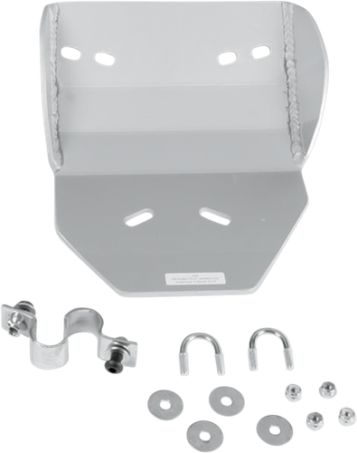 MOOSE OFFROAD Skid Plate - Silver - Yamaha - YZ/Big Wheel '93-'25 240