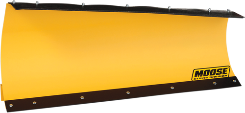 Moose 50 in. yellow County plow blade 2567PF with tapered wing end