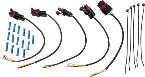 MOOSE OFFROAD Pulse Busbar Pigtail Harness - 5 Pack - Polaris 100-2336-5-PU