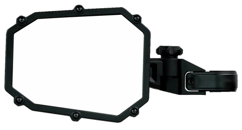 MOOSE OFFROAD Mirror - Side View - Octagon - Black MUTVMIR-ES1-CCS