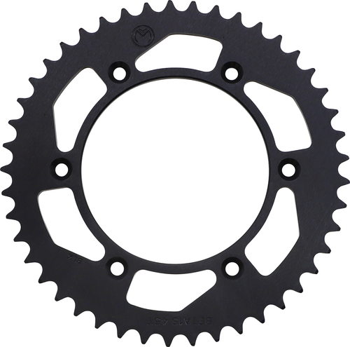 MOOSE OFFROAD Rear Sprocket - Aluminum - 45 Tooth - Black - Beta 1211-BET-45-10