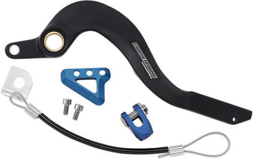 MOOSE OFFROAD Brake Pedal - Blue - Yamaha 82-0224-21-22