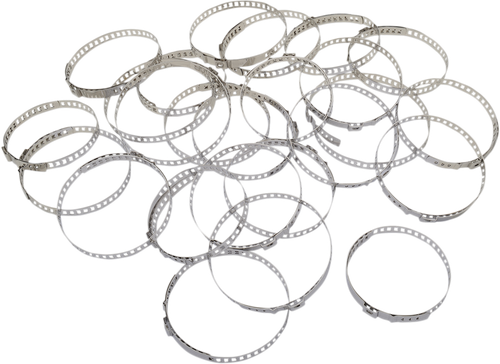 MOOSE OFFROAD Clamps - CV Boot - 8 mm x 90 mm - 25 Pack 92091.525