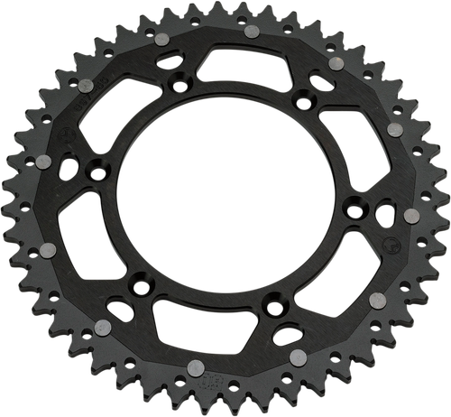 MOOSE OFFROAD Dual Sprocket - 50 Tooth - Black - Gas Gas/Husqvarna/Husaberg/KTM 1210-897-50-10X