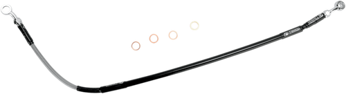 MOOSE OFFROAD Brake Line - Rear - Stainless Steel - Honda H02-2-035/P
