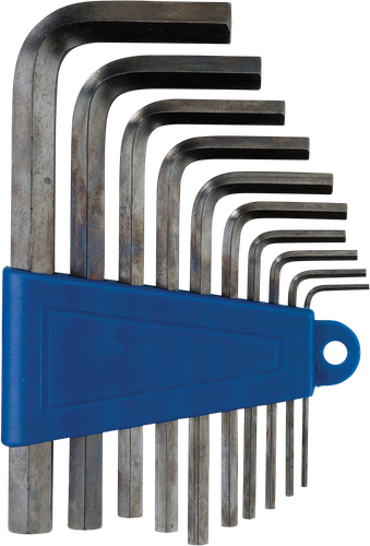 MOOSE OFFROAD Wrenches with Holder - Hex - Set 10 350-2080