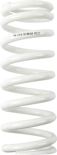 MOOSE OFFROAD Shock Spring - 59 mm OD - 57/60/63 n/mm - White 1312-1014