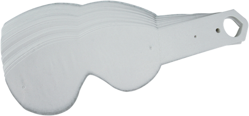 MOOSE OFFROAD Tear-Offs - Spy - Alloy - 50 Pack 11-50-14
