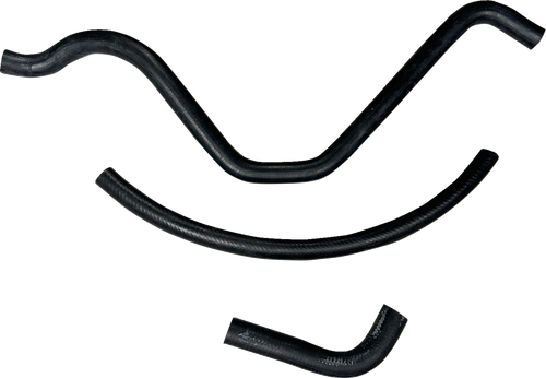 MOOSE OFFROAD Replacement Radiator Hose Kit - Black - Polaris Scrambler 500 100-0011-PU