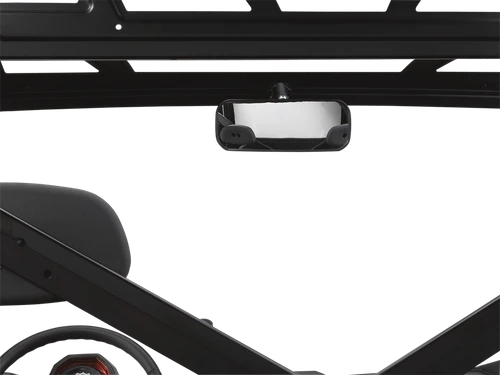 MOOSE OFFROAD Mirror - Rear View - Rectangle - Black - Pro-Fit 56-18054A