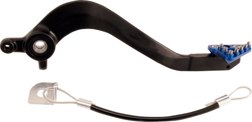 MOOSE OFFROAD Brake Pedal - Rear - Blue - Husqvarna 82-0772-21-20