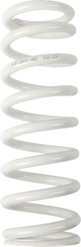 MOOSE OFFROAD Shock Spring - 63 mm OD - 48 n/mm - White 1312-0980