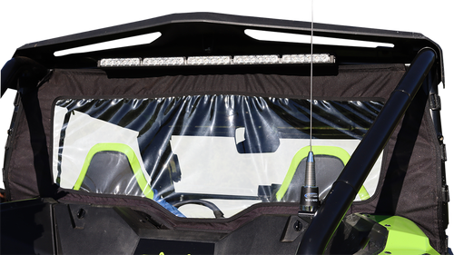 MOOSE OFFROAD Rear Windscreen - Honda - Talon '19-'25 HTRW-11