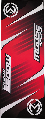 MOOSE OFFROAD Absorbent Pit Pad - Moose - Red HC RD M80210