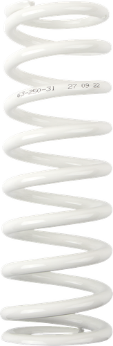 MOOSE OFFROAD Shock Spring - 63 mm OD - 31 n/mm - White 1312-1027