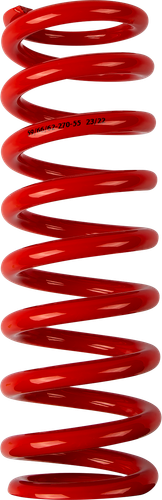 MOOSE OFFROAD Shock Spring - 59/62 mm OD - 55 n/mm - Red 1312-0967