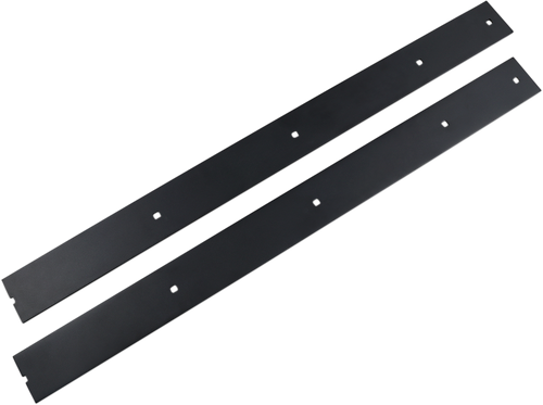 MOOSE OFFROAD Plow Wear Bar - Matte Black - 72" - 2 Piece 2571PFMTBLK