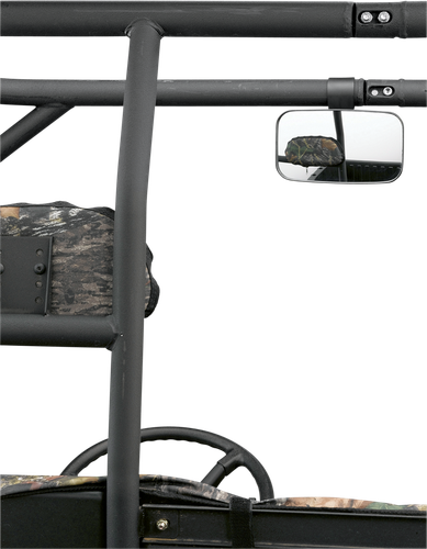 MOOSE OFFROAD Mirror - Rear View - Rectangle - Black - 1-3/4" 56-18029A