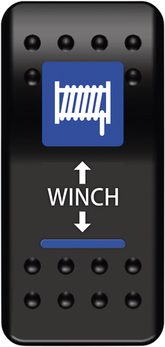MOOSE OFFROAD Rocker Switch - Winch WN-I-O
