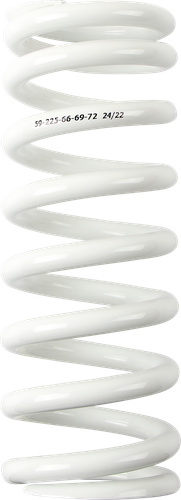 MOOSE OFFROAD Shock Spring - 59 mm OD - 66/69/72 n/mm - White 1312-1016
